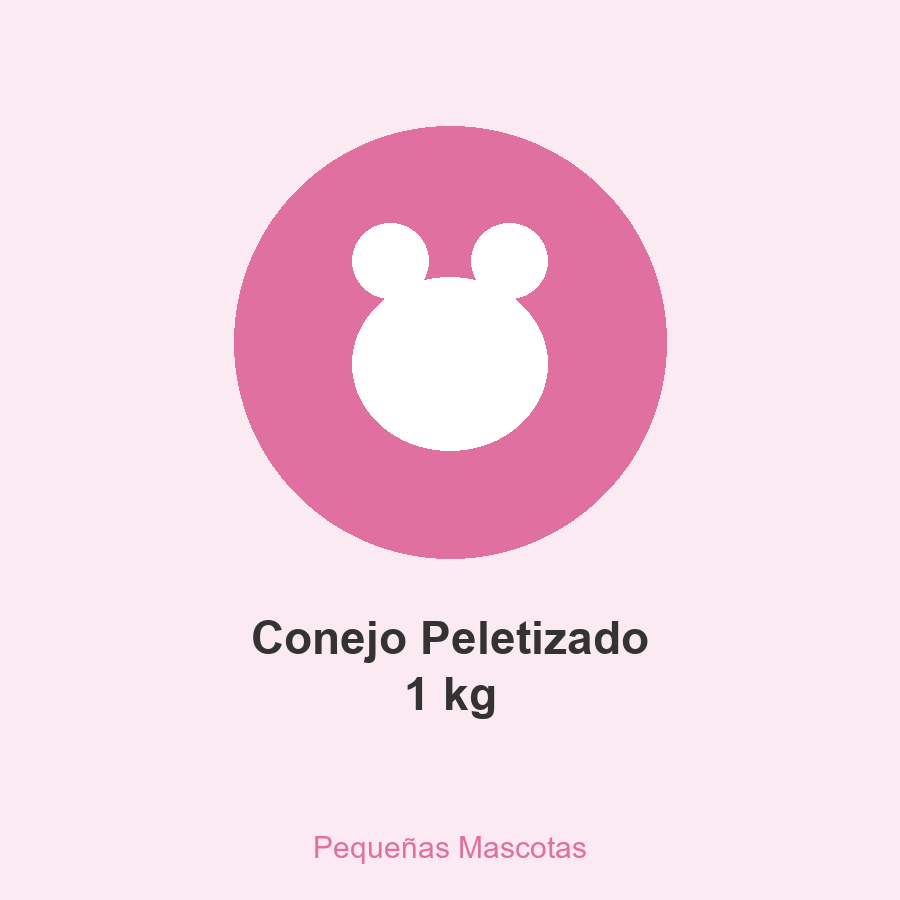 [PM-CONPEL-01000-ST] Conejo Peletizado 1 kg