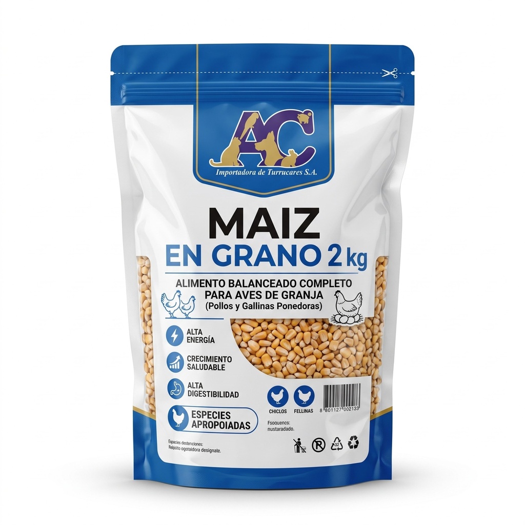 [AG-MAIGRA-02000-ST] Maiz en Grano 2 kg