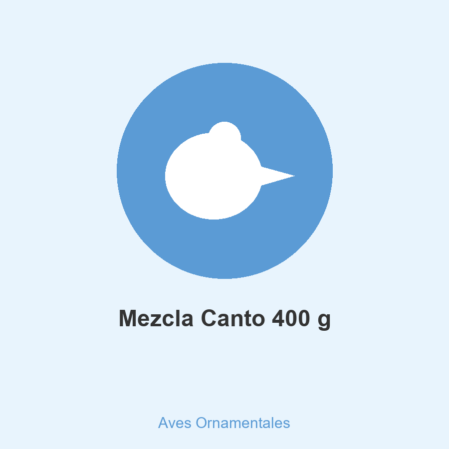 [AO-MEZCAN-00400-ST] Mezcla Canto 400 g