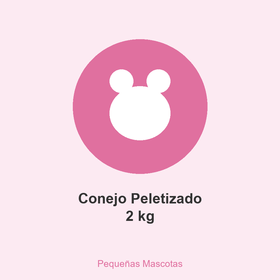 [PM-CONPEL-02000-ST] Conejo Peletizado 2 kg