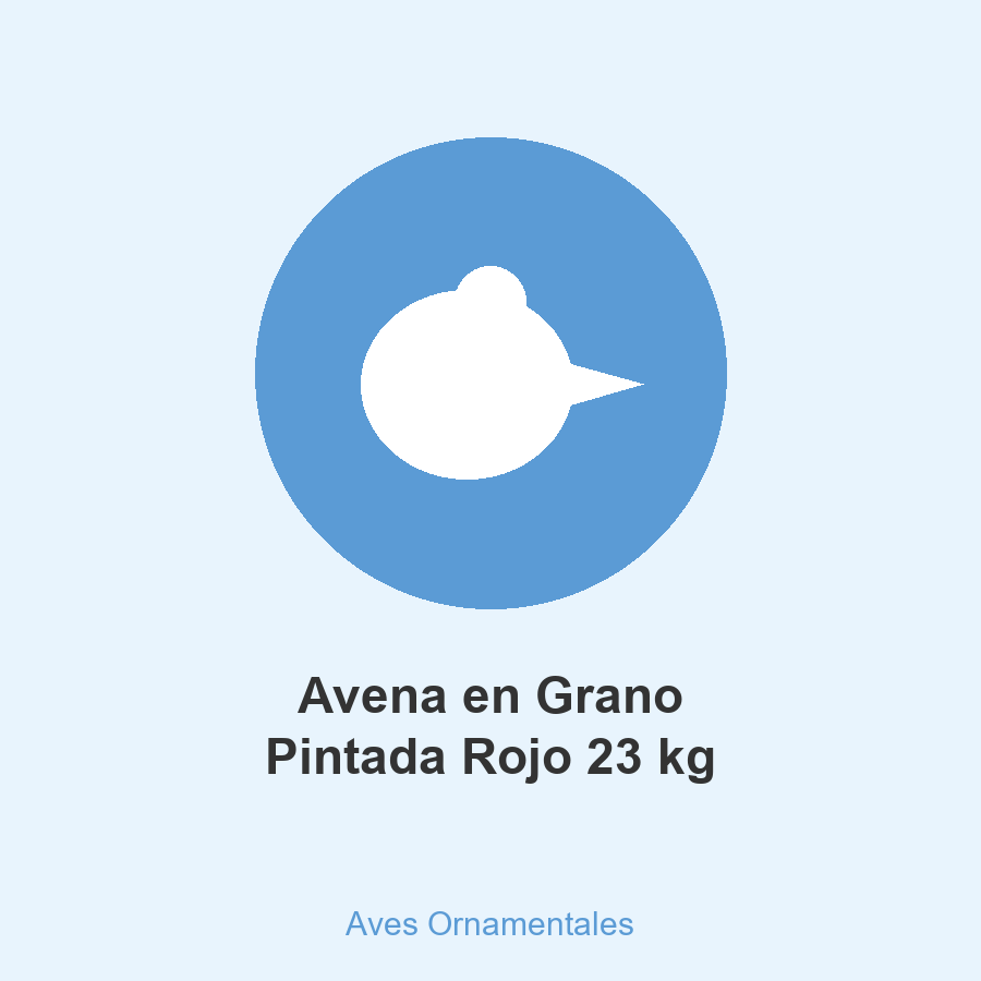 [AO-AVEGRA-23000-ST] Avena en Grano Pintada Rojo 23 kg