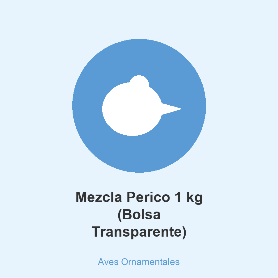 [AO-MEZPER-01000-BT] Mezcla Perico 1 kg (Bolsa Transparente)