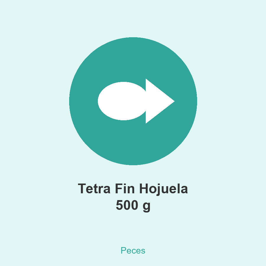 [PE-TETFIN-00500-ST] Tetra Fin Hojuela 500 g
