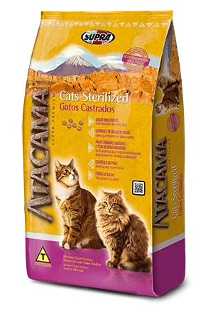 [GA-ATAGAT-10100] Atacama Gatos Esterilizados 10.1 kg (Sin Cereales)